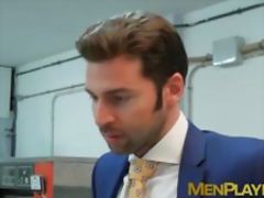 Classy man has his dick slobbered on before being bent over