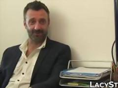 Master Pascal anally bangs busty Lacey Starr